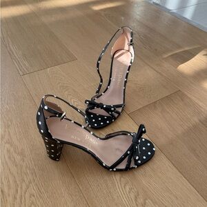 Kate Spade Black Polka Dot Women's Heels